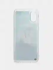 Ледяной чехол Samsung Galaxy A03 Core, Самсунг Галакси А03 Кор силиконовый, жидкий, с блестками