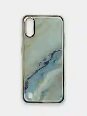 Бежевый меланж чехол Samsung Galaxy A01 / M01, Самсунг Галакси А01 / М01 силиконовый с мраморным рисунком