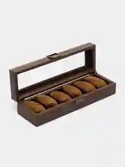 Синий шкатулка для часов и украшений