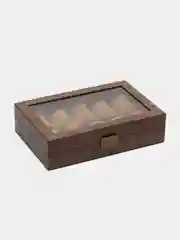 Угольный шкатулка для часов и украшений