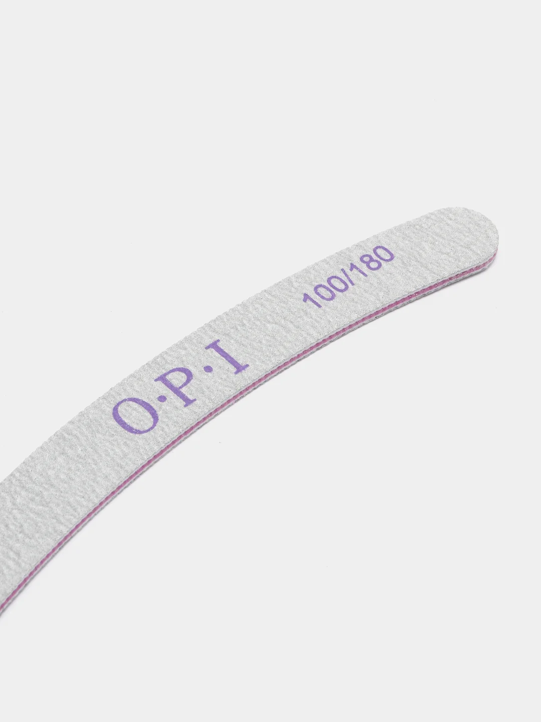 Пилка для ногтей OPI "Бумеранг", на вспененной основе, 100/180 грит