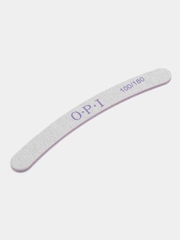 Пилка для ногтей OPI "Бумеранг", на вспененной основе, 100/180 грит