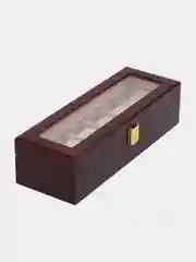 Синий шкатулка для часов и украшений