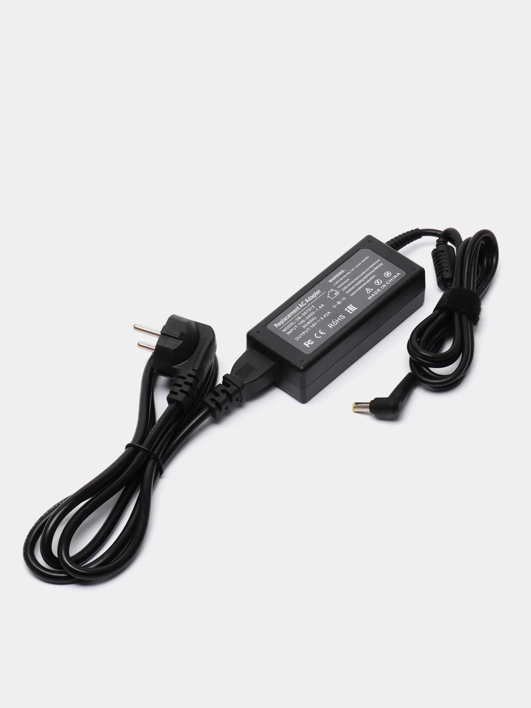 Для ноутбуков Acer блок питания (зарядное устройство), 19V, 3.42A, 5.5 х 1.7, (057312)