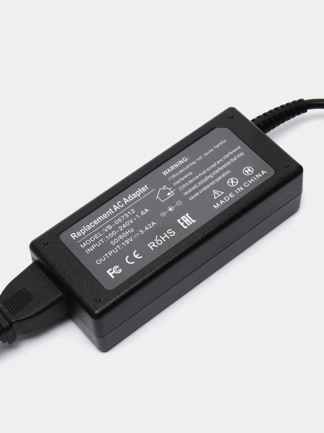 Для ноутбуков Acer блок питания (зарядное устройство), 19V, 3.42A, 5.5 х 1.7, (057312)