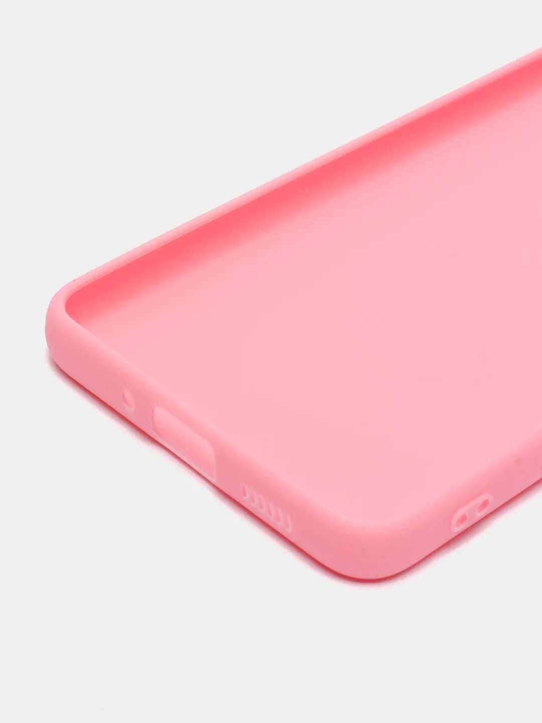 Розовый чехол Samsung Galaxy A33 5G / Самсунг Галакси А33 5Г, силиконовый, цветной, матовый