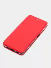Алый чехол-книжка Samsung Galaxy A13 4G / Самсунг Галакси А13 4Г