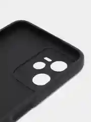 Черный чехол для Realme C35 (Реалми С35), прозрачный