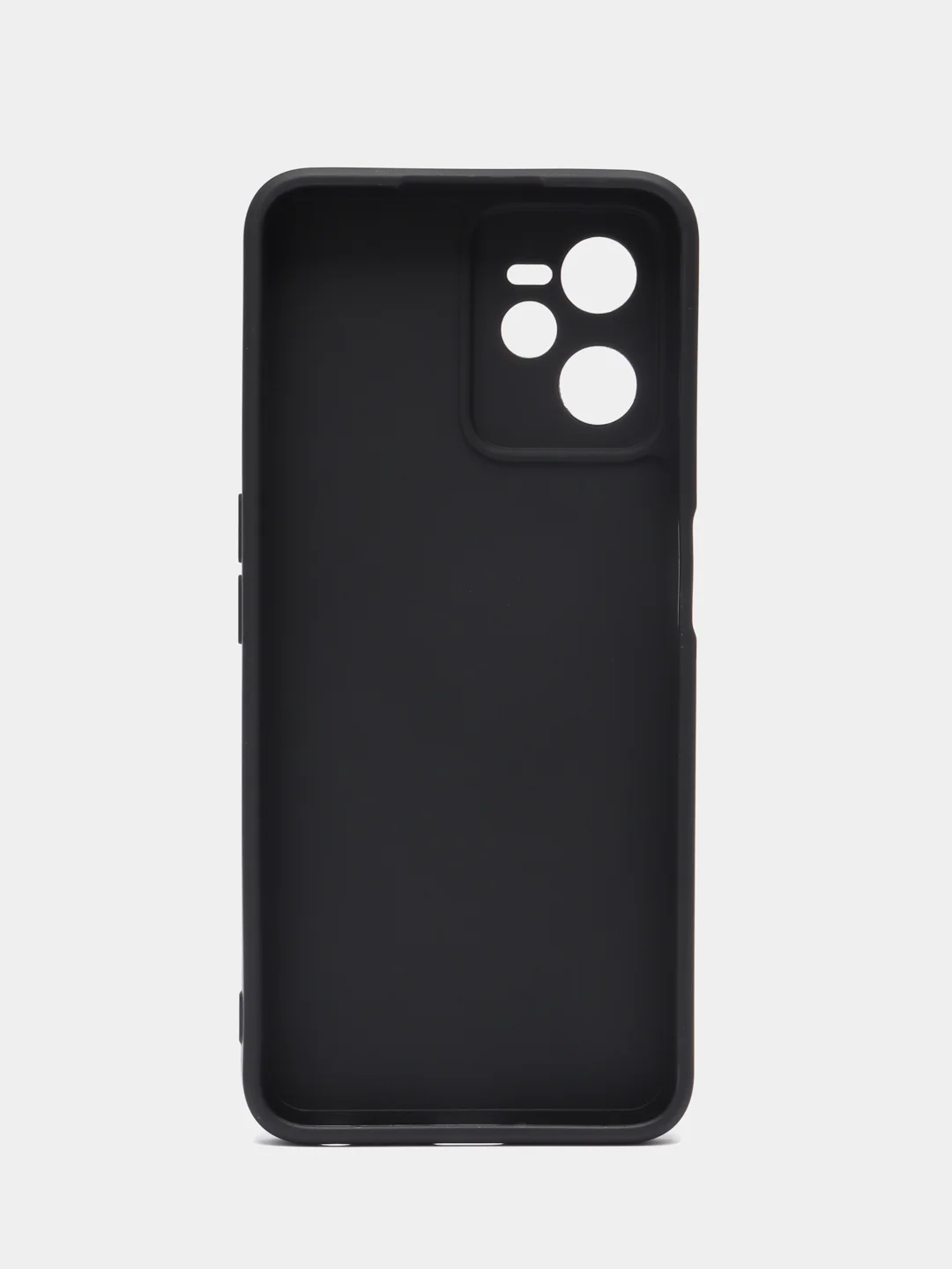 Черный чехол для Realme C35 (Реалми С35), прозрачный