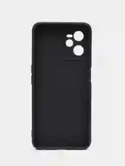 Черный чехол для Realme C35 (Реалми С35), прозрачный