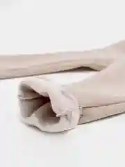 Бежевый костюм детский из футера с начесом