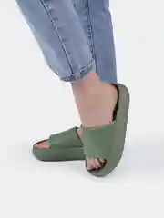 Сланцы женские на высокой подошве, 4 цвета