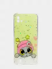 Черный чехол для Realme C35 / realme 8 / 8 pro с рисунком