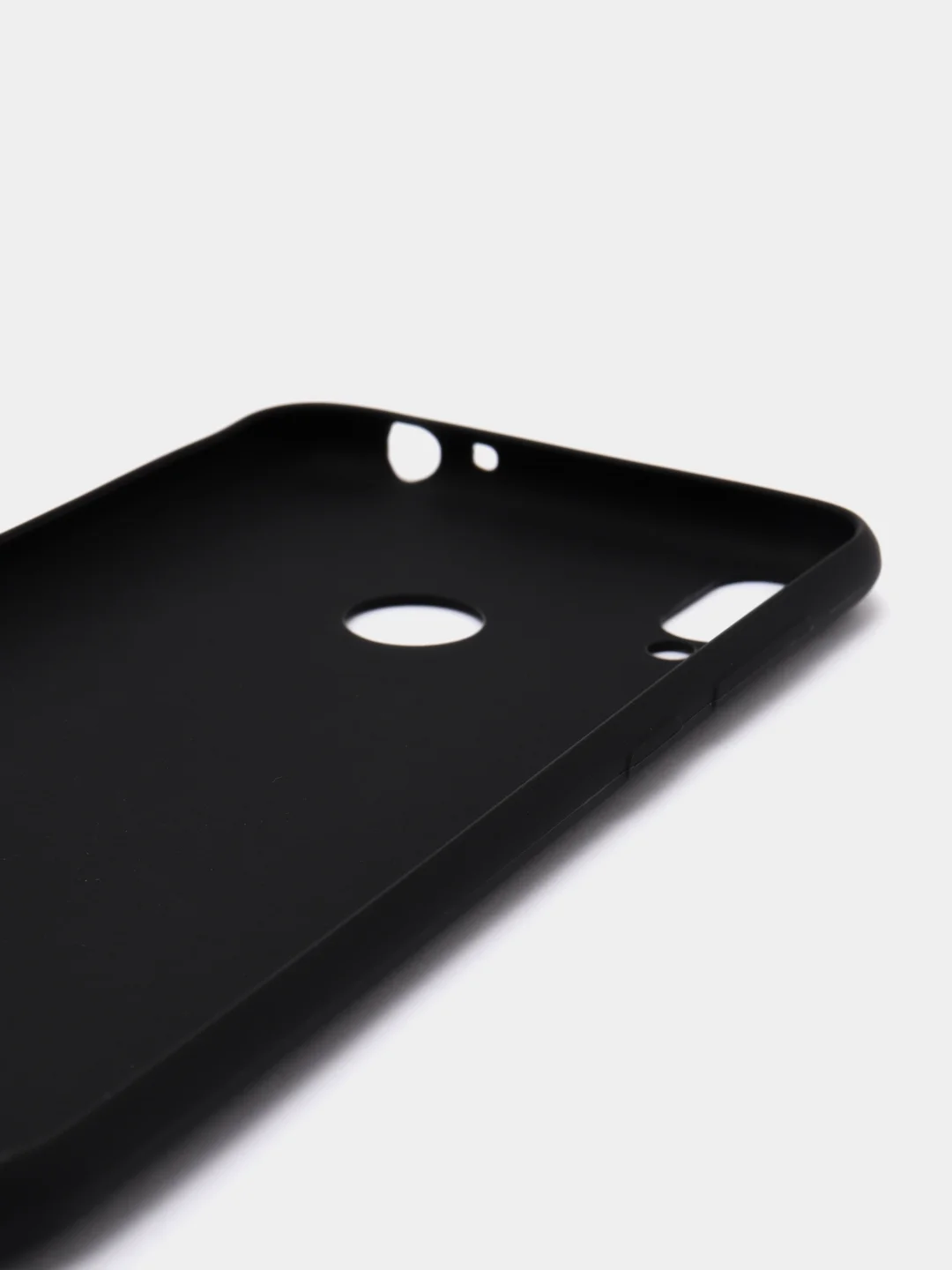 Чехол для Honor 8C черный силиконовый
