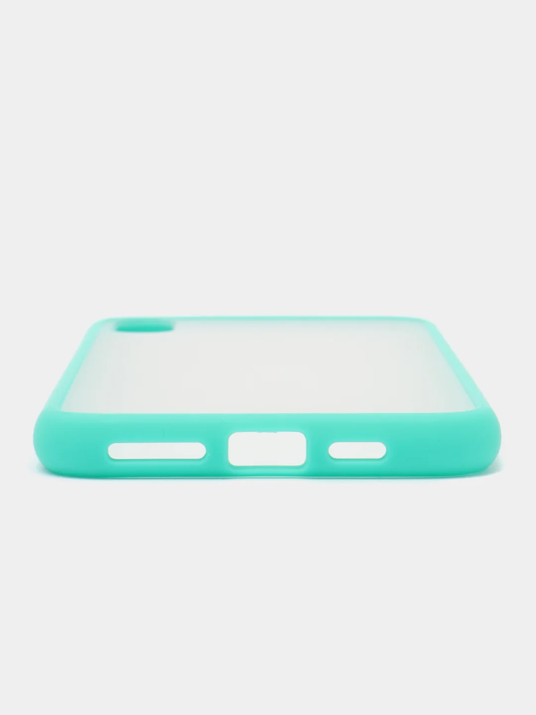 Бирюзовый чехол для IPhone, матовый