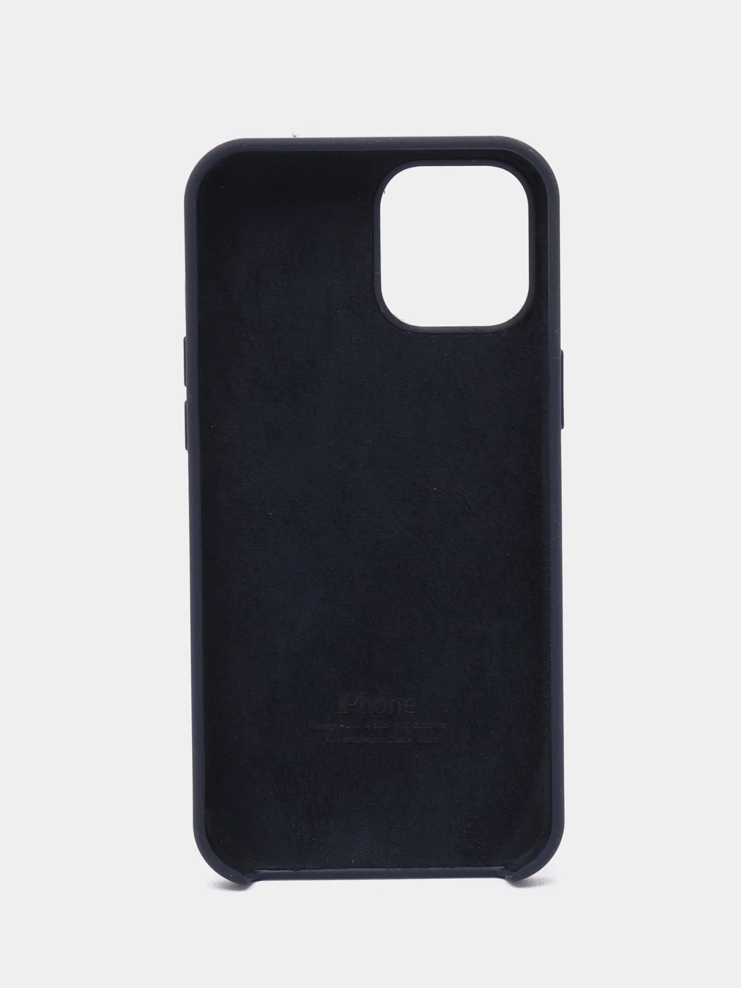 Синий меланж чехол для iPhone 12 Pro Max (Silicone Case)