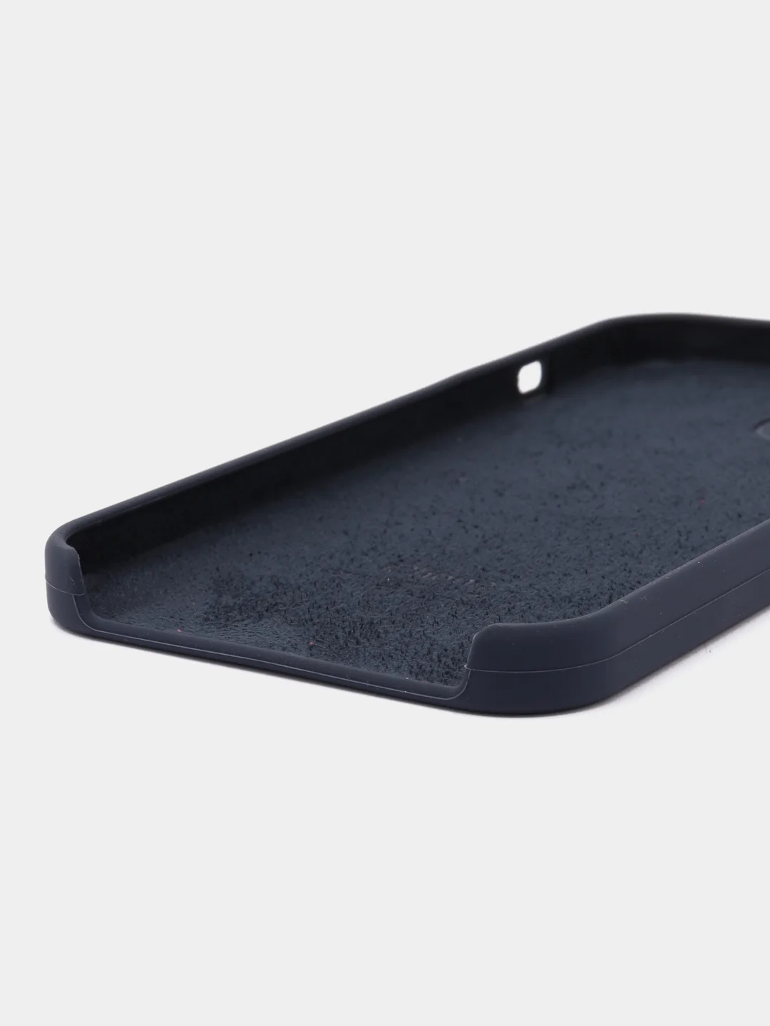 Синий меланж чехол для iPhone 12 Pro Max (Silicone Case)