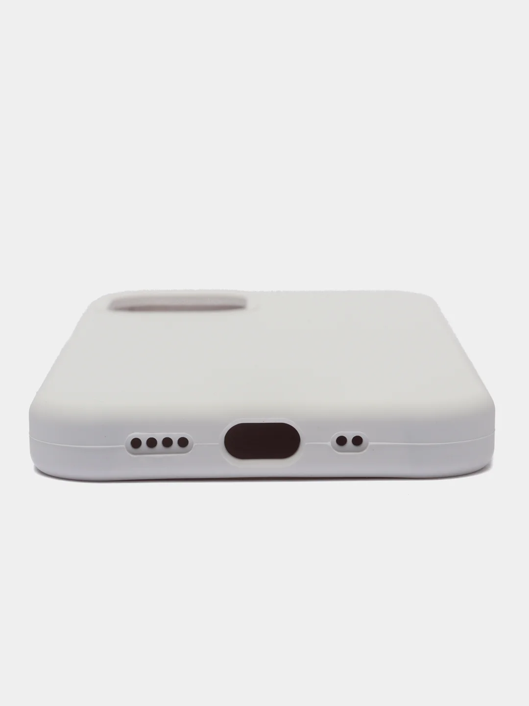 Белый чехлы для iPhone 12 mini (Silicone Case)