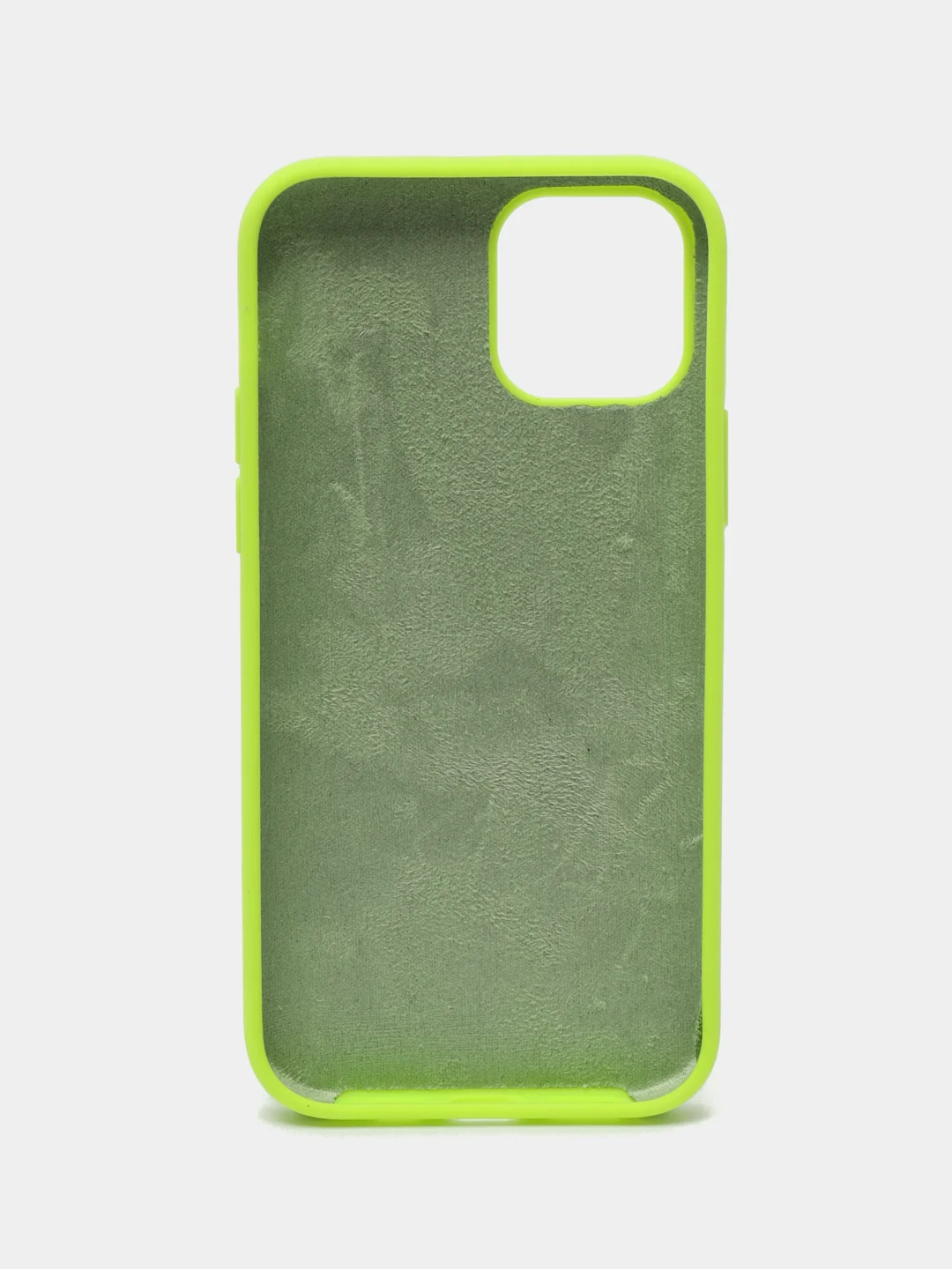 Лайм чехол для iPhone 12/12Pro, силиконовый