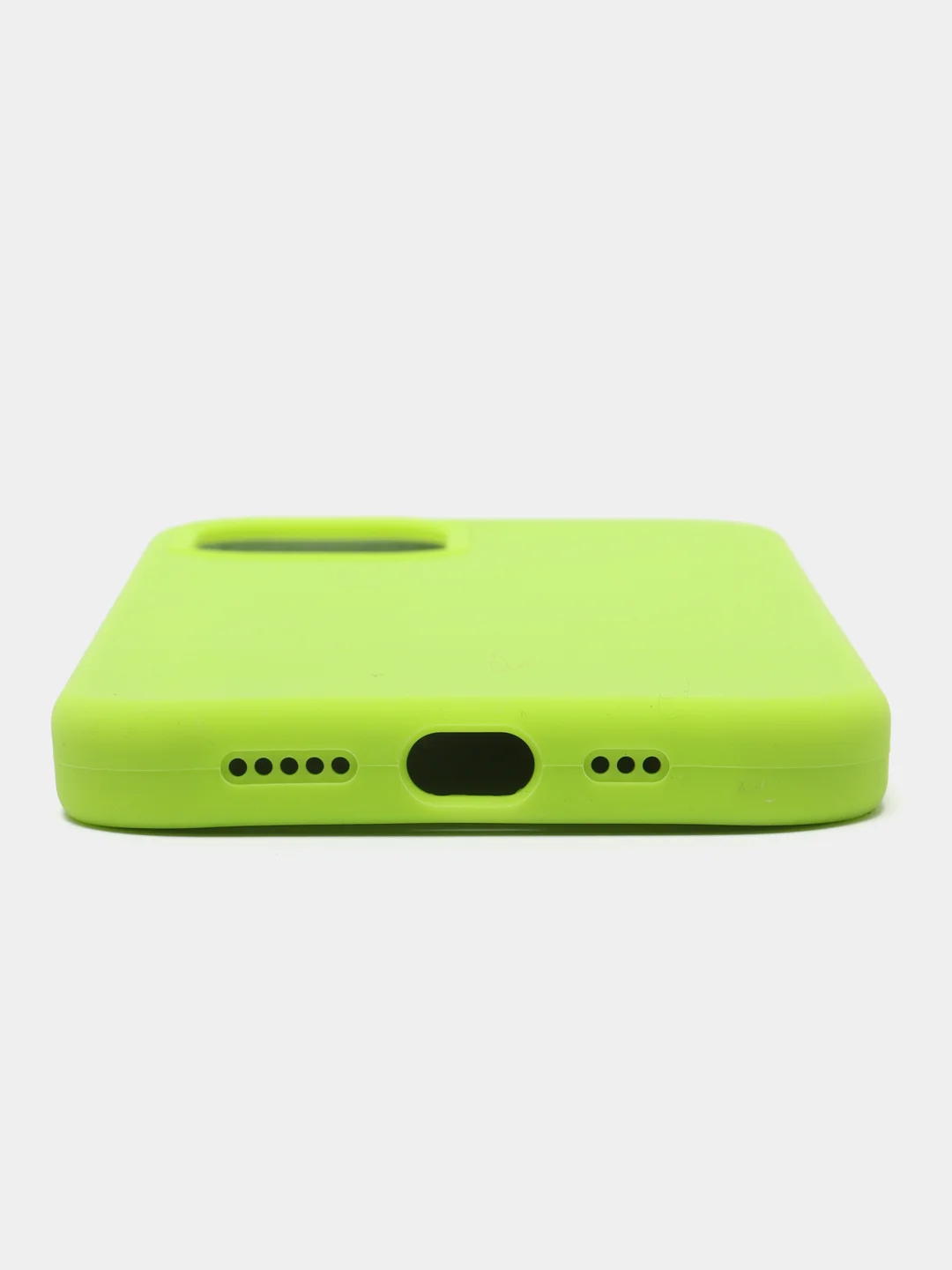Лайм чехол для iPhone 12/12Pro, силиконовый