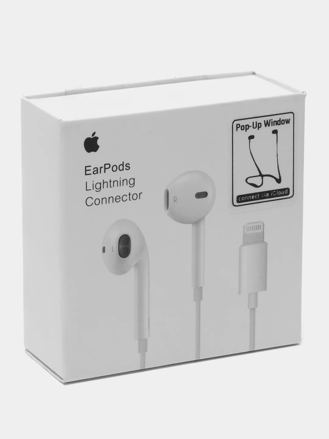 Проводная гарнитура Apple EarPods (Lightning) белый