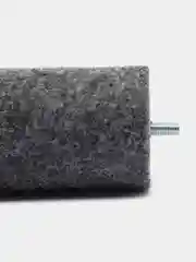 Синий меланж когтеточка для кошек с игрушкой и лежанкой, 30 х 30 х 52 см