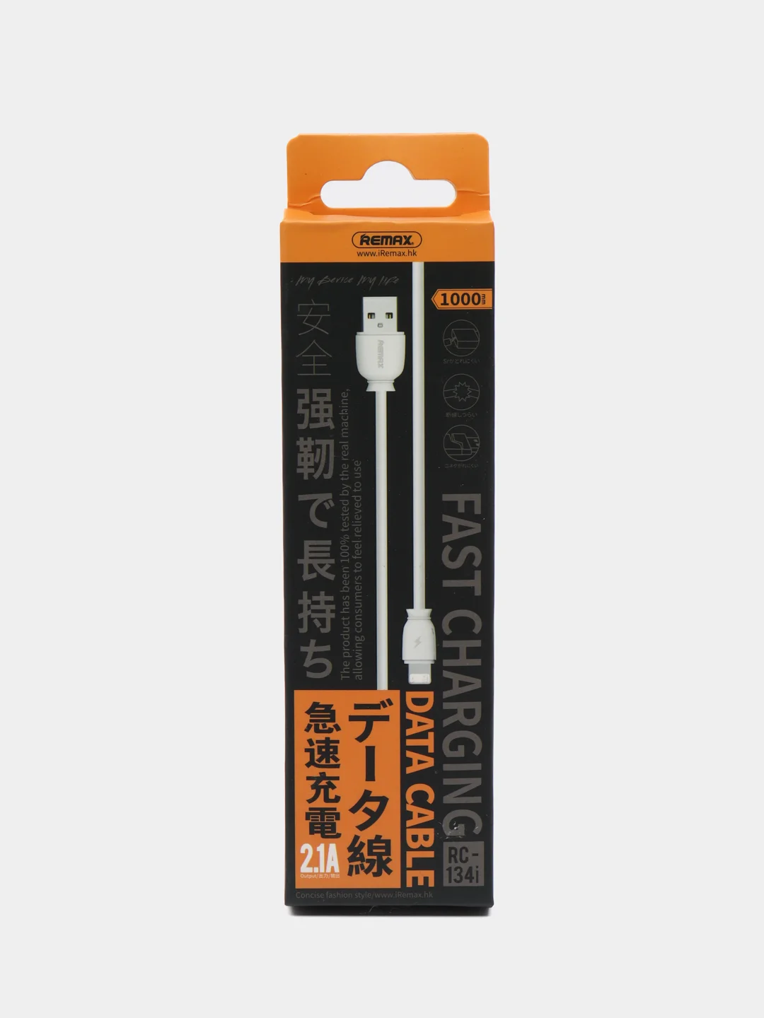 Кабель Remax RC-134, USB-lightning