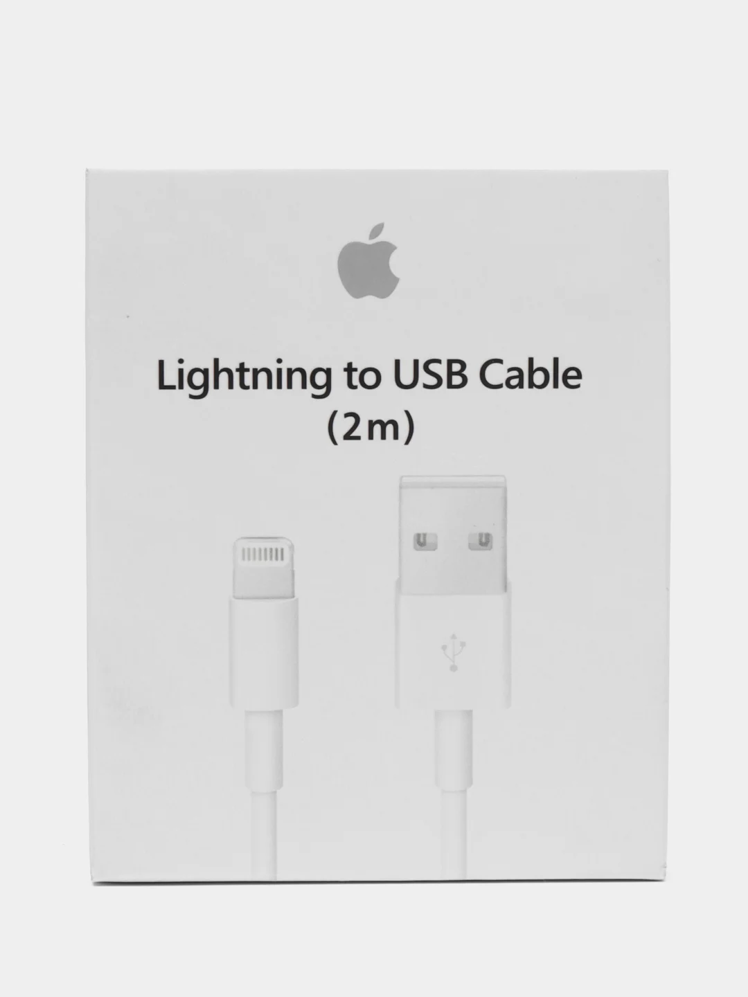 Кабель для для iPhone, iPod, iPad, AirPods, Lighting, USB, 2 м