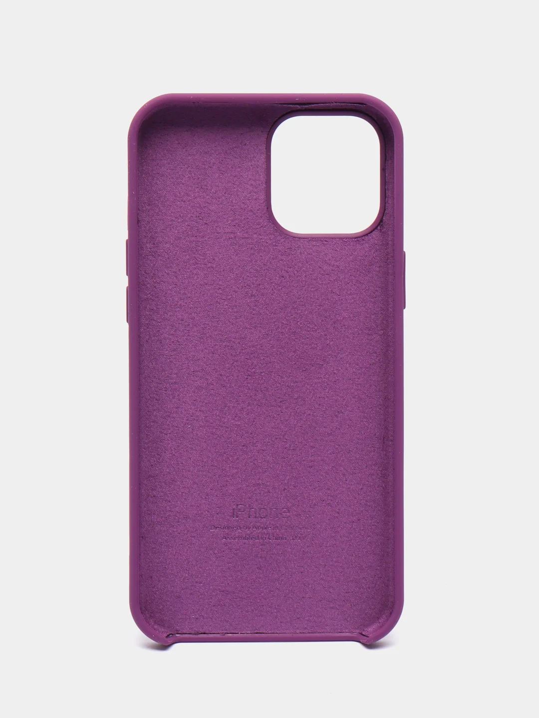 Фиолетовый чехол для iPhone 12 Pro Max (Silicone Case)