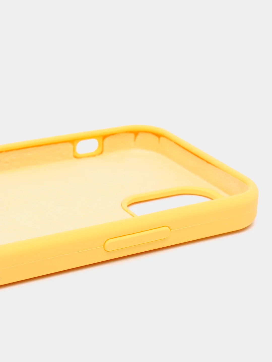 Желтый чехлы для iPhone 12 mini (Silicone Case)
