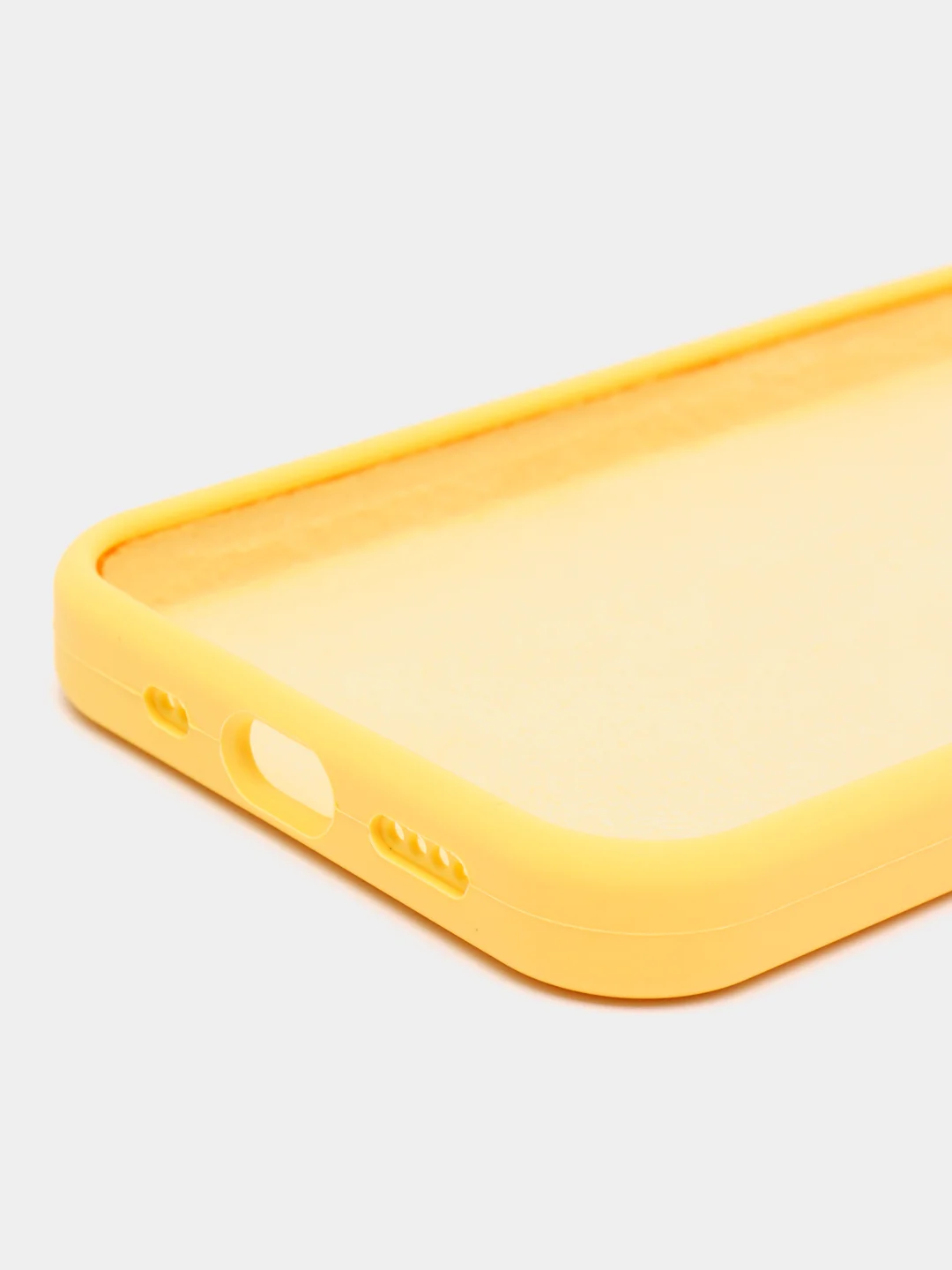 Желтый чехлы для iPhone 12 mini (Silicone Case)