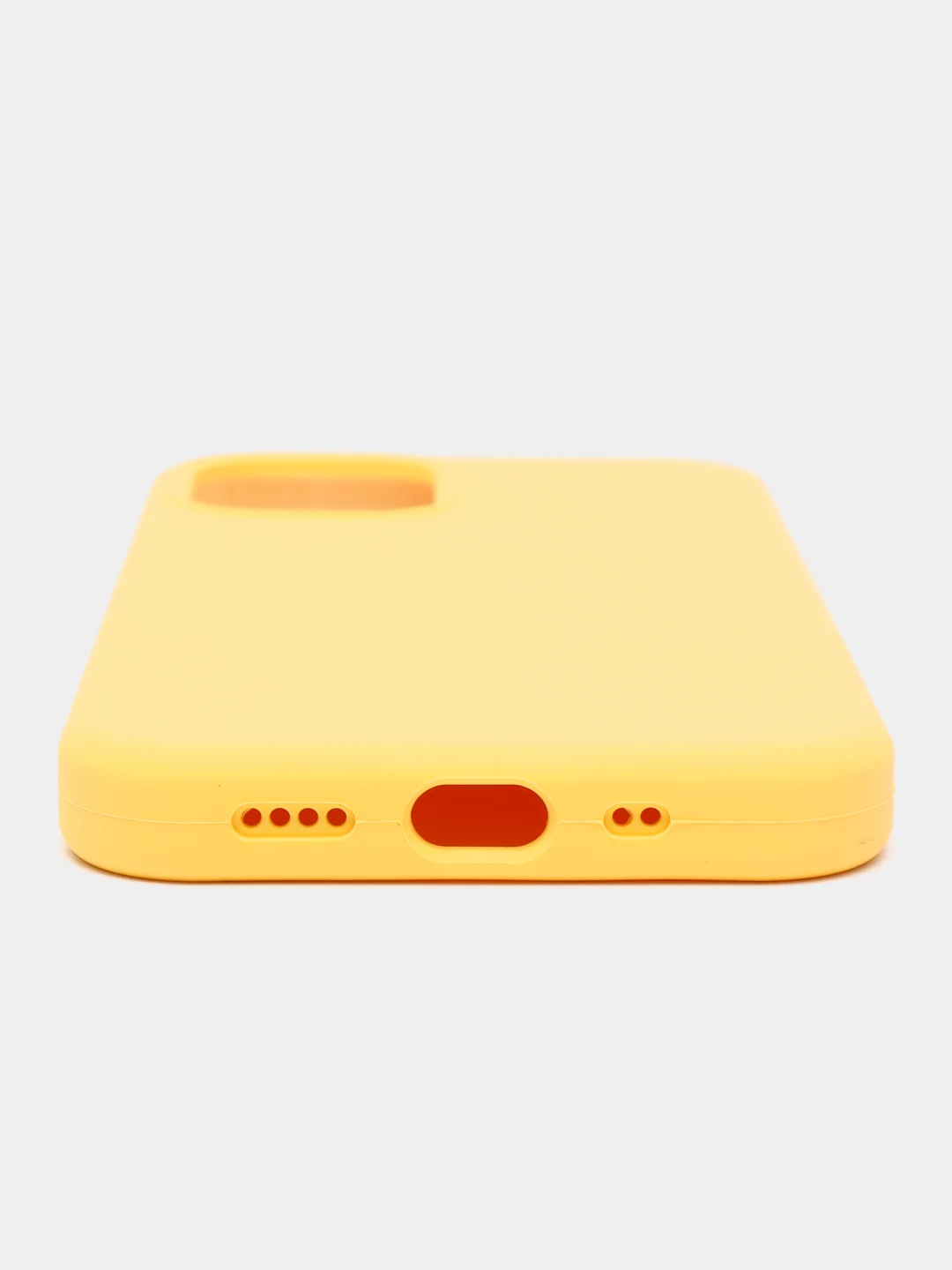 Желтый чехлы для iPhone 12 mini (Silicone Case)