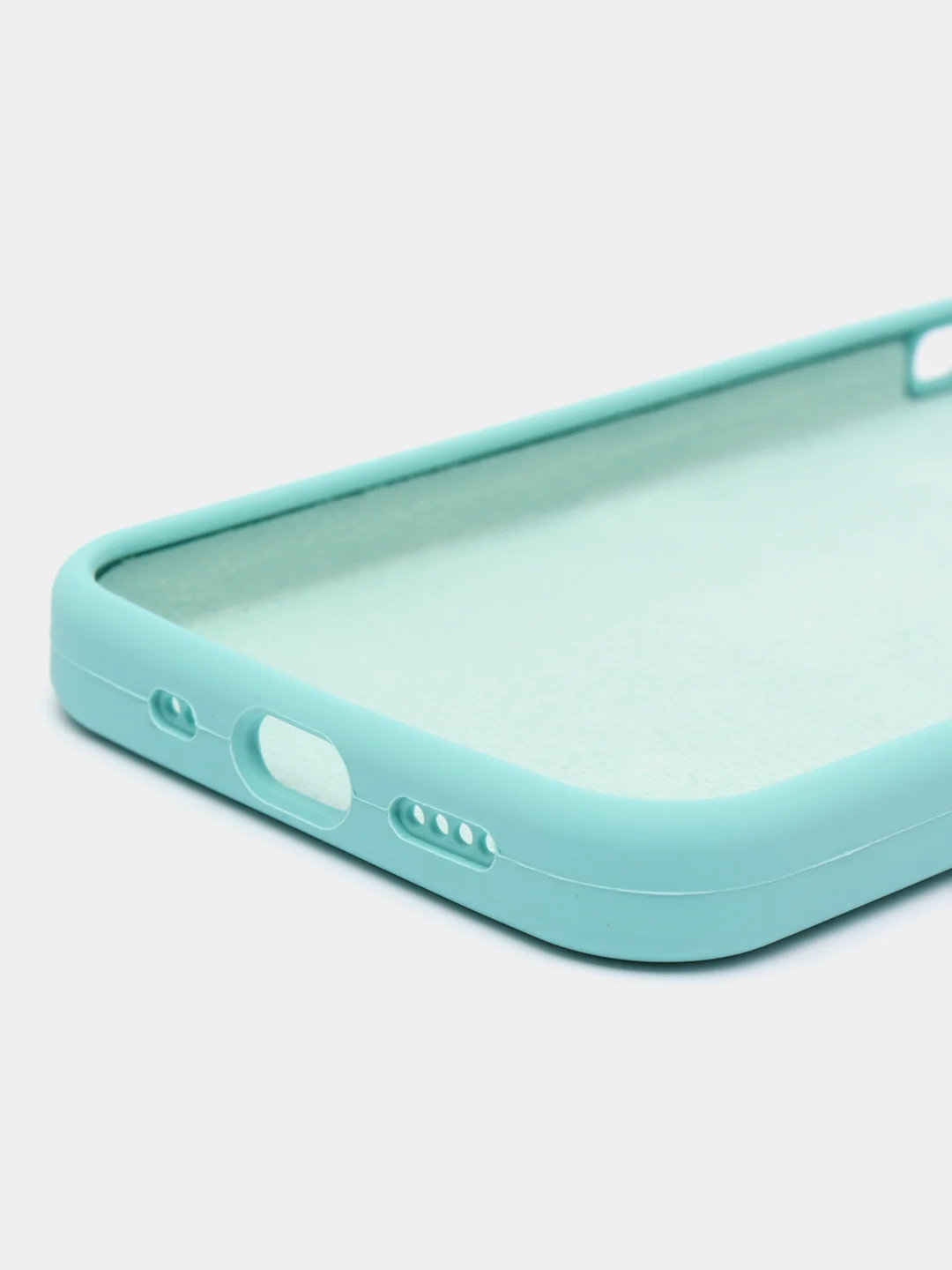 Мятный чехлы для iPhone 12 mini (Silicone Case)
