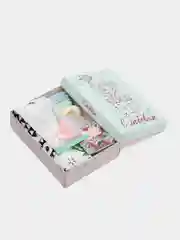 Голубой подарочный набор на  рождение малыша и выписку из роддома  "Babybox" для малышей