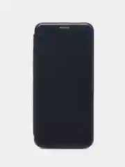 Темно-синий чехол-книжка для Samsung Galaxy A03 Core