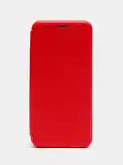 Красный чехол книжка Honor 8A / 8A Prime / Huawei Y6 2019 / У6 Prime 2019 / Y6s / Хонор 8А Прайм