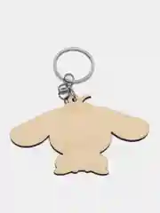 Багровый брелок для ключей "Зайка"