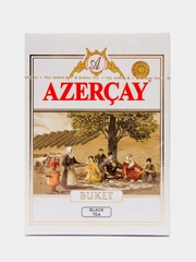 Чай АЗЕРЧАЙ "Букет", черный байховый, крупнолистовой, 200 г