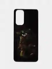 Приглушённый хаки чехол Xiaomi Redmi Note 11 4G, Note 11S, Сяоми Редми Нот 11 4G, 11С силиконовый с рисунком