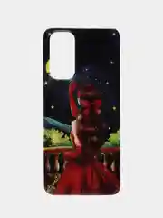 Темно-синий чехол Xiaomi Redmi Note 11 4G, Note 11S, Сяоми Редми Нот 11 4G, 11С силиконовый с рисунком