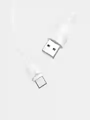Белый кабель зарядный Borofone BX 18, USB Type-C, 1 м, 3.0 A