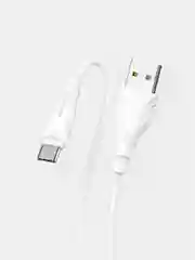 Белый кабель зарядный Borofone BX 18, USB Type-C, 1 м, 3.0 A