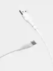 Белый кабель зарядный Borofone BX 18, USB Type-C, 1 м, 3.0 A