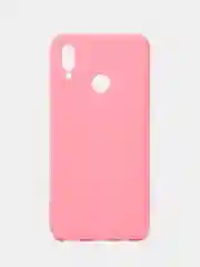 Розовый чехол Honor 10 Lite / Huawei P Smart 2019 / Хонор 10 Лайт / Хуавей П Смарт 19 силиконовый