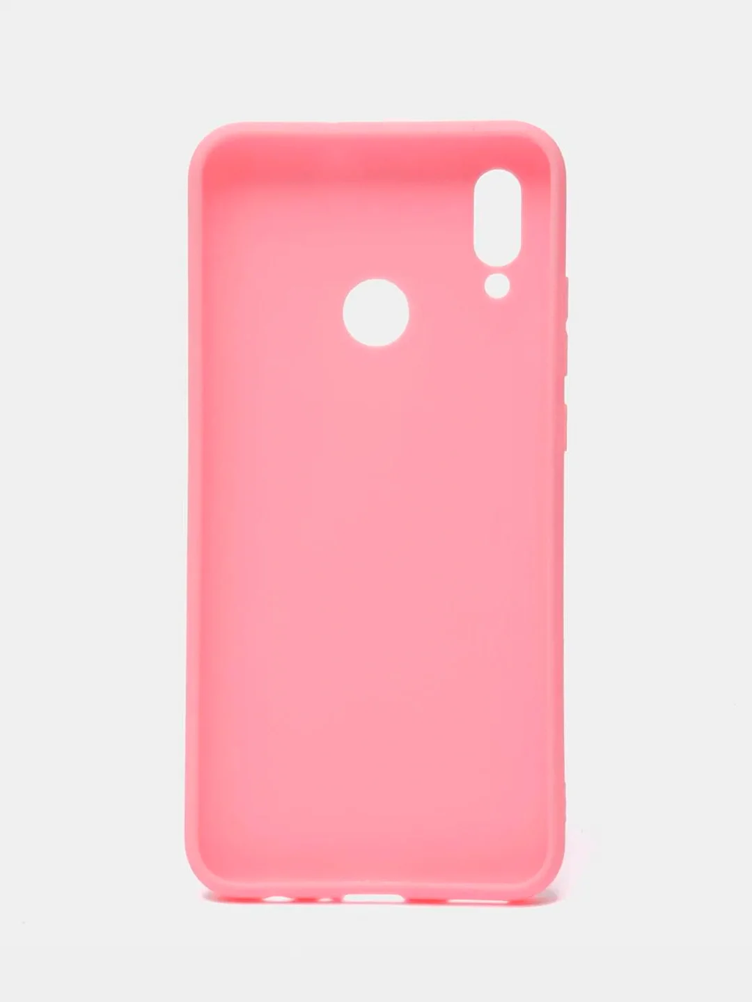 Розовый чехол Honor 10 Lite / Huawei P Smart 2019 / Хонор 10 Лайт / Хуавей П Смарт 19 силиконовый