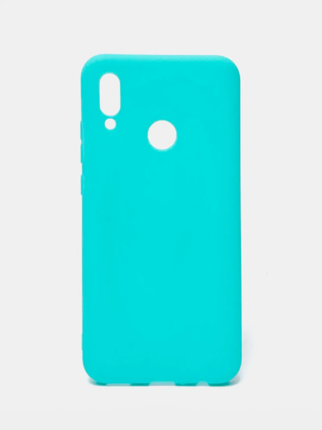 Бирюзовый чехол Honor 10 Lite / Huawei P Smart 2019 / Хонор 10 Лайт / Хуавей П Смарт 19 силиконовый