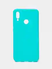 Бирюзовый чехол Honor 10 Lite / Huawei P Smart 2019 / Хонор 10 Лайт / Хуавей П Смарт 19 силиконовый