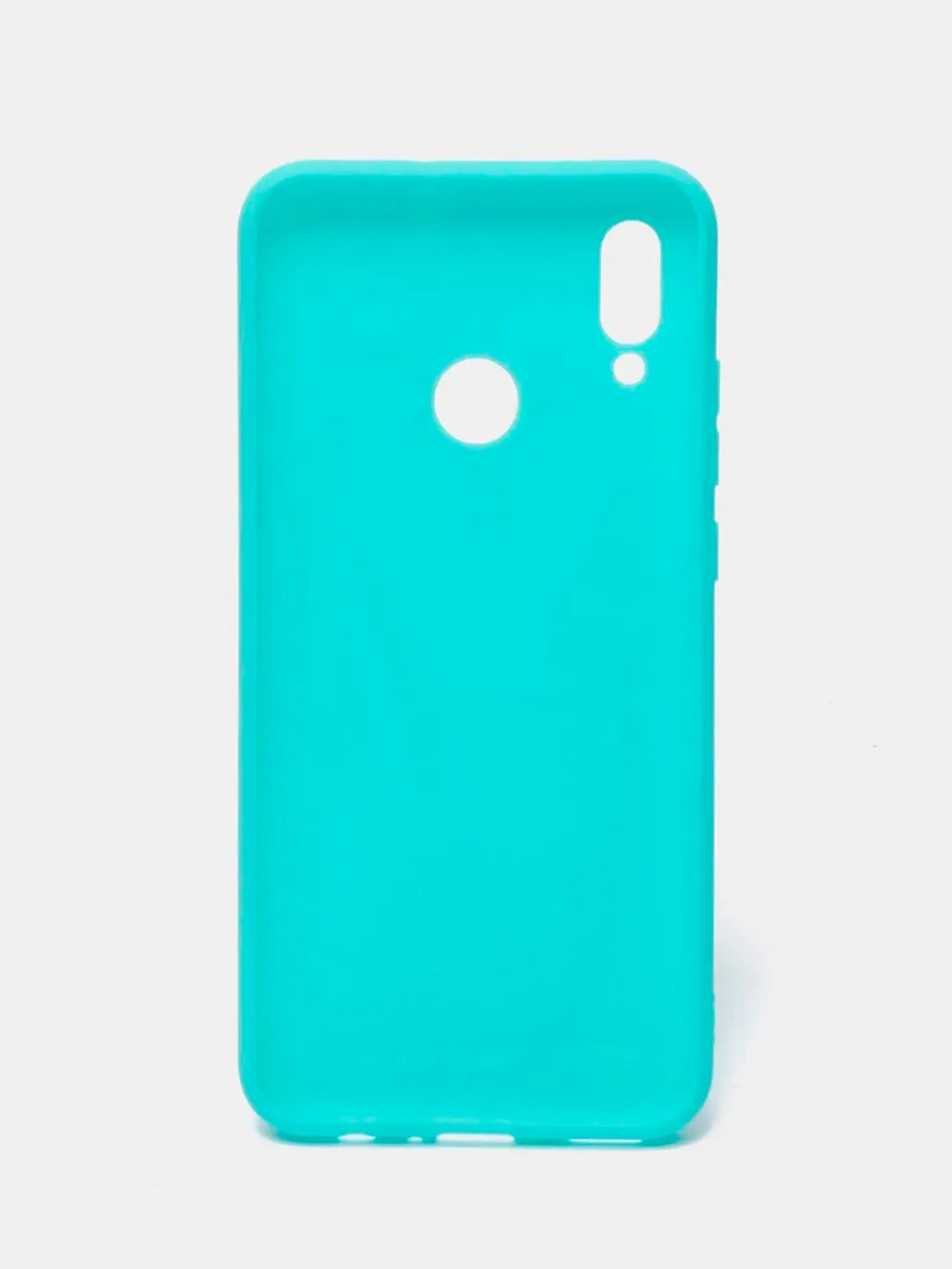 Бирюзовый чехол Honor 10 Lite / Huawei P Smart 2019 / Хонор 10 Лайт / Хуавей П Смарт 19 силиконовый
