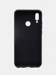 Черный чехол Honor 10 Lite / Huawei P Smart 2019 / Хонор 10 Лайт / Хуавей П Смарт 19 силиконовый
