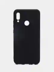 Черный чехол Honor 10 Lite / Huawei P Smart 2019 / Хонор 10 Лайт / Хуавей П Смарт 19 силиконовый